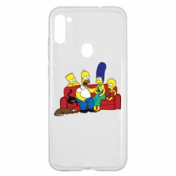 Чехол для Samsung A11/M11 Simpsons At Home - PrintSalon