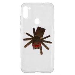 Чехол для Samsung A11/M11 Spider from Minecraft - PrintSalon