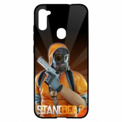 Чехол для Samsung A11/M11 Standoff 2 Terrorist in a gas mask