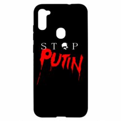 Чехол для Samsung A11/M11 Стоп Путин - PrintSalon
