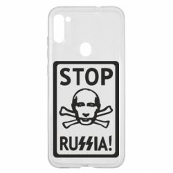 Чехол для Samsung A11/M11 Stop Russia! - PrintSalon