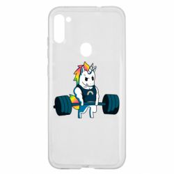 Чехол для Samsung A11/M11 The unicorn is rocking - PrintSalon