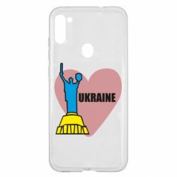 Чехол для Samsung A11/M11 Ukraine in heart - PrintSalon