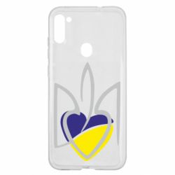 Чехол для Samsung A11/M11 Ukrainian heart - PrintSalon