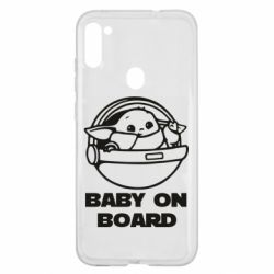 Чехол для Samsung A11/M11 Вaby on board - PrintSalon