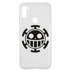 Чехол для Samsung A11/M11 Ван Пис флаг Трафальгара - PrintSalon