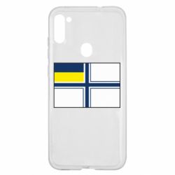 Чехол для Samsung A11/M11 Военно-морской флаг ВСУ - PrintSalon