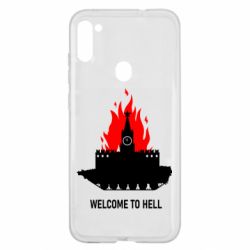 Чехол для Samsung A11/M11 Welcome to Hell - PrintSalon