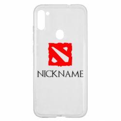 Чехол для Samsung A11/M11 Your nickname Dota2 - PrintSalon