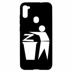 Чехол для Samsung A11/M11 Z is a trash - PrintSalon