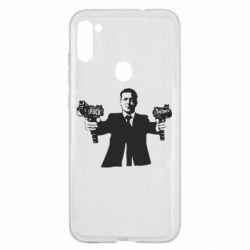 Чехол для Samsung A11/M11 Zelensky fuck putin - PrintSalon