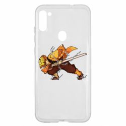 Чехол для Samsung A11/M11 Zenitsu Demon Slayer - PrintSalon