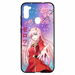 Чехол для Samsung A11/M11 Zero Two Darling In The Franxx - PrintSalon