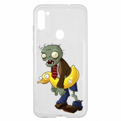 Чехол для Samsung A11/M11 Zombie with a duck - PrintSalon