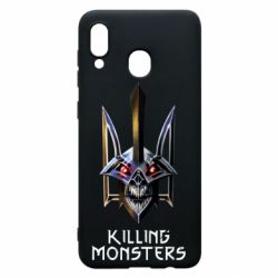 Чохол для Samsung A20 A killer monster - PrintSalon