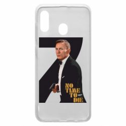 Чехол для Samsung A20 Агент 007 Не Время Умирать - PrintSalon