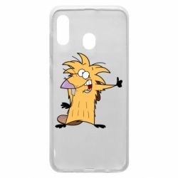 Чехол для Samsung A20 Angry Beavers: Norbert - PrintSalon