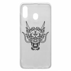 Чехол для Samsung A20 Asian dragon - PrintSalon