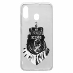 Чехол для Samsung A20 Bear King - PrintSalon
