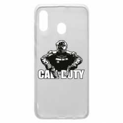 Чохол для Samsung A20 Боєць CoD - PrintSalon