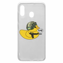 Чехол для Samsung A20 Боевая утка - PrintSalon