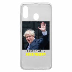 Чехол для Samsung A20 Boris Johnson Everybody-PrintSalon Чехол для Samsung A20 Boris Johnson Everybody