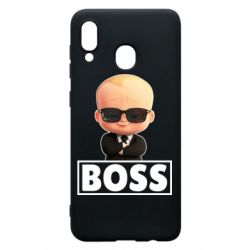 Чехол для Samsung A20 Boss Baby - PrintSalon