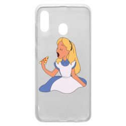 Чехол для Samsung A20 Chinerella Pizza - PrintSalon