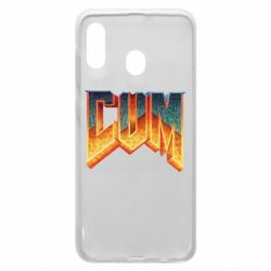 Чехол для Samsung A20 Cum Doom logo - PrintSalon
