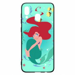 Чохол для Samsung A20 Cute and shy Ariel - PrintSalon