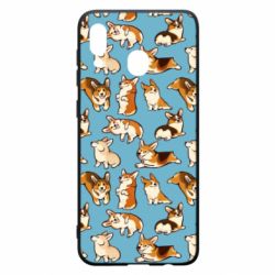Чохол для Samsung A20 Cute Corgis - PrintSalon