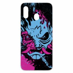 Чохол для Samsung A20 Cyberpunk Spray Neon - PrintSalon