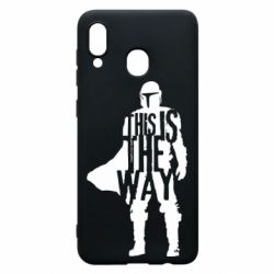 Чохол для Samsung A20 Din Djarin This Is The Way - PrintSalon
