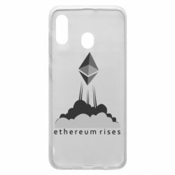 Чехол для Samsung A20 Ethereum Rises - PrintSalon