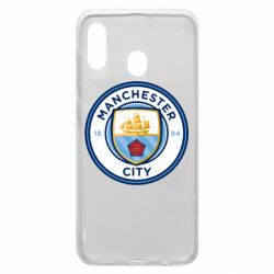 Чехол для Samsung A20 FC Manchester City Logo