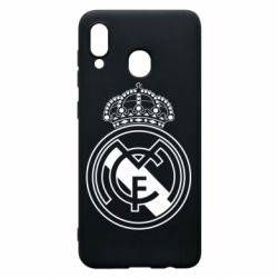 Чехол для Samsung A20 FC Real Madrid - PrintSalon