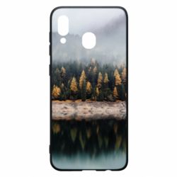 Чехол для Samsung A20 Forest by the lake - PrintSalon
