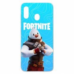 Чехол для Samsung A20 Fortnite Snowman - PrintSalon
