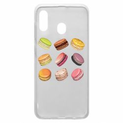 Чехол для Samsung A20 Французский макарун - PrintSalon