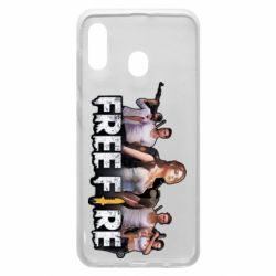 Чохол для Samsung A20 Free Fire Team