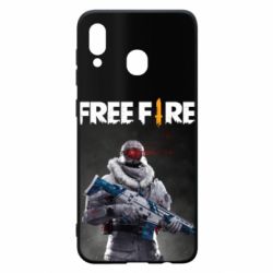 Чохол для Samsung A20 Free Fire Winter Warrior
