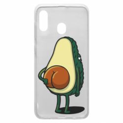 Чехол для Samsung A20 Funny avocado - PrintSalon