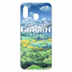Чохол для Samsung A20 Genshin Impact World - PrintSalon