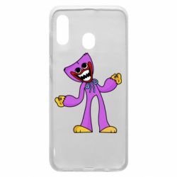 Чехол для Samsung A20 Хагги Вагги Розовый-PrintSalon Чехол для Samsung A20 Хагги Вагги Розовый