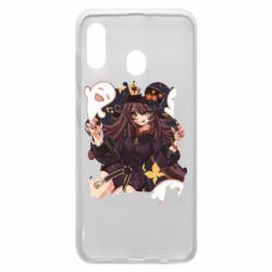 Чехол для Samsung A20 Halloween Impact Hu Tao