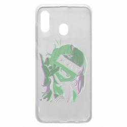 Чехол для Samsung A20 Himiko Toga glitch - PrintSalon