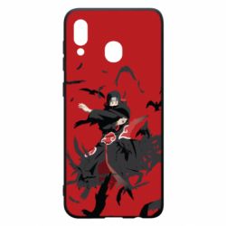 Чохол для Samsung A20 Itachi Uchiha with crows - PrintSalon