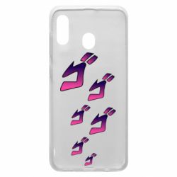 Чехол для Samsung A20 jojo hieroglyphs - PrintSalon