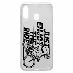 Чехол для Samsung A20 Just enjoy the ride - PrintSalon