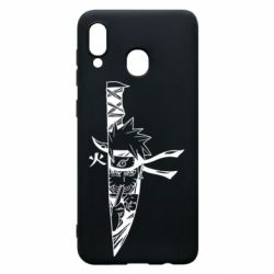Чохол для Samsung A20 Kakashi knife - PrintSalon